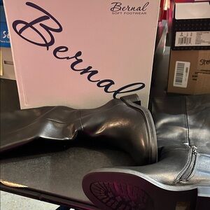 Women's Black Heeled Boots